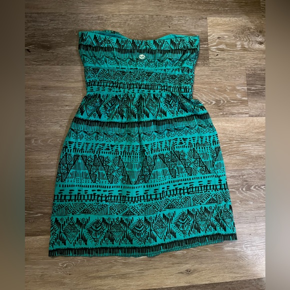 Billabong romper dress black and teal size medium - Picture 1 of 10